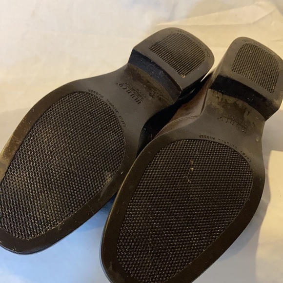 Munro dark chocolate brown leather loafers - Picture 5 of 6